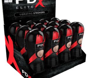 Masturbator Vibrant PEE cu Glonț Vibrator- Display 12 Bucăți