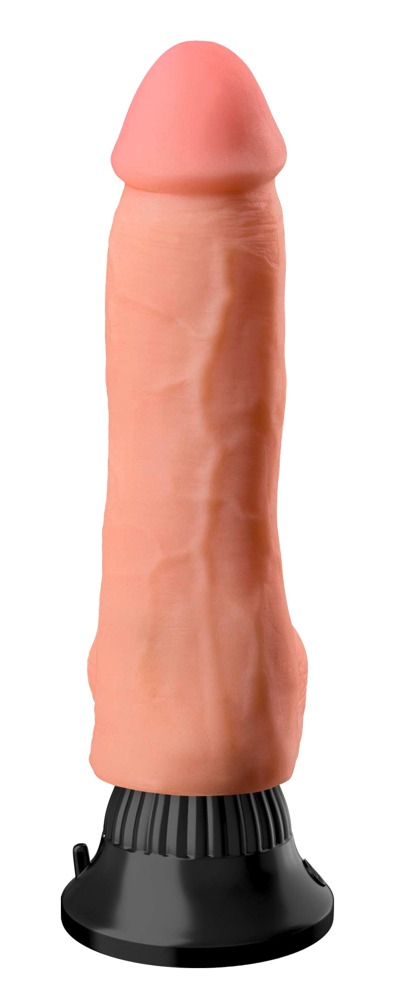 Real Feel Deluxe No. 1 Light Vibrator Realist cu Ventuză și Vibrații - imagine 3