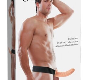 FFS 8 Inch Strap-On Gol la Interior cu Ham Reglabil