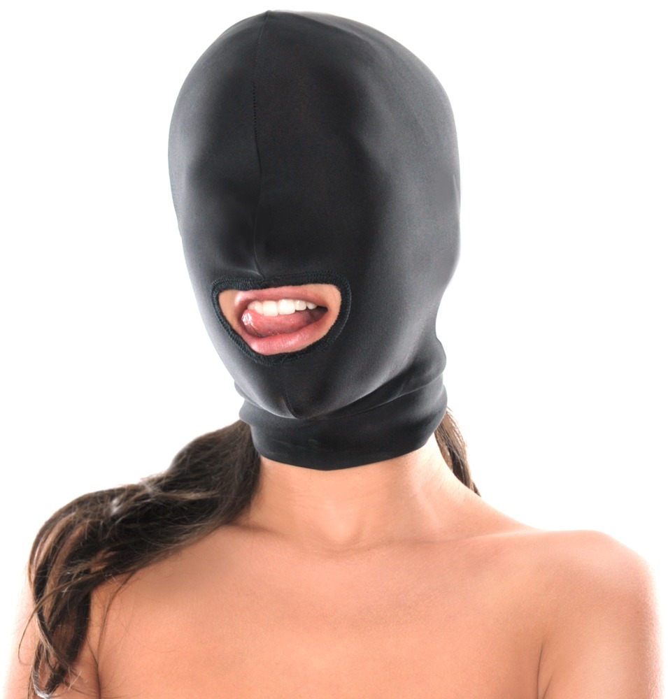 FFS Spandex Open Mouth Cagulă Elastică cu Orificiu pentru Gură - imagine 3