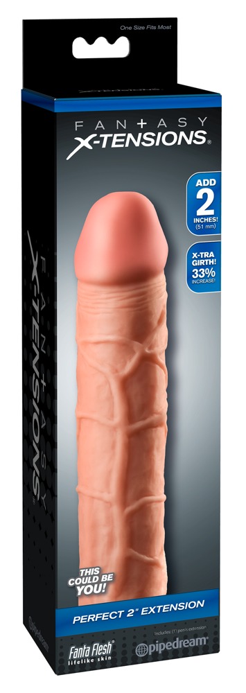 FXTP 2 Extension Light Manșon de Extensie pentru Penis 5,1 cm