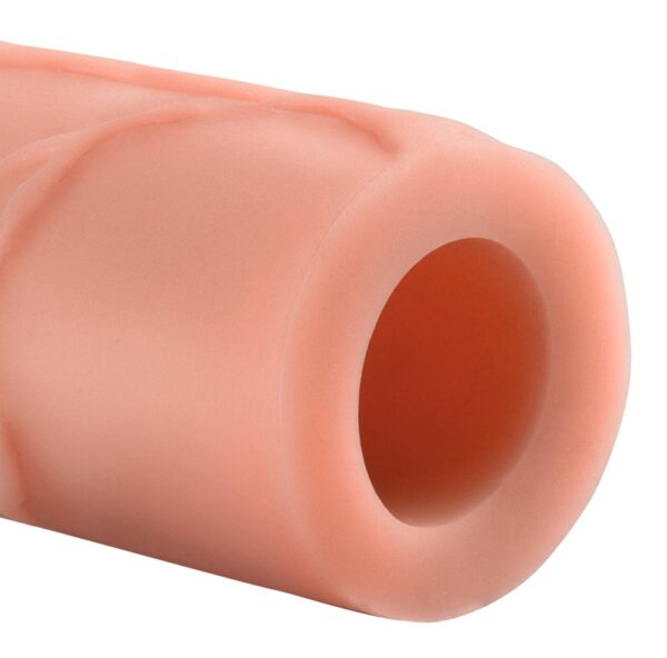 FXT Mega 3 Inch Extension Light Manșon pentru Penis cu Extensie 7.6 cm - imagine 3