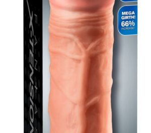 FXT Mega 3 Inch Extension Light Manșon pentru Penis cu Extensie 7.6 cm