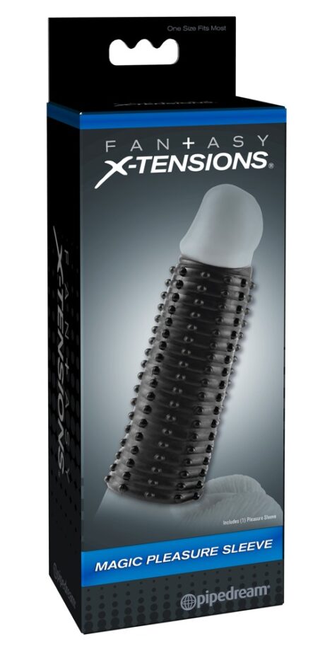 Manșon pentru Penis FXTM Pleasure Dark – 2 în 1