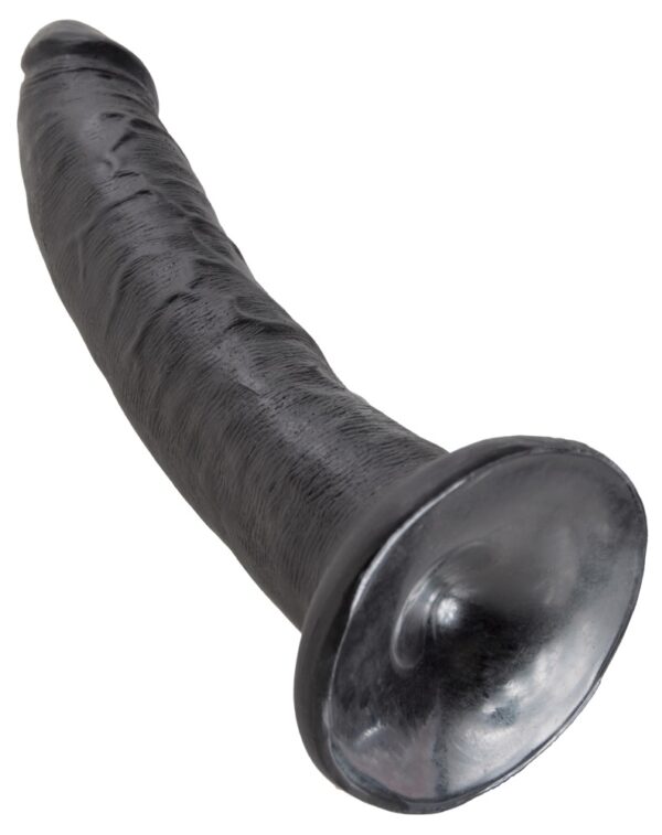 King Cock 7 Inch Flesh Dildo Realist cu Ventuză 20,5 cm - imagine 15