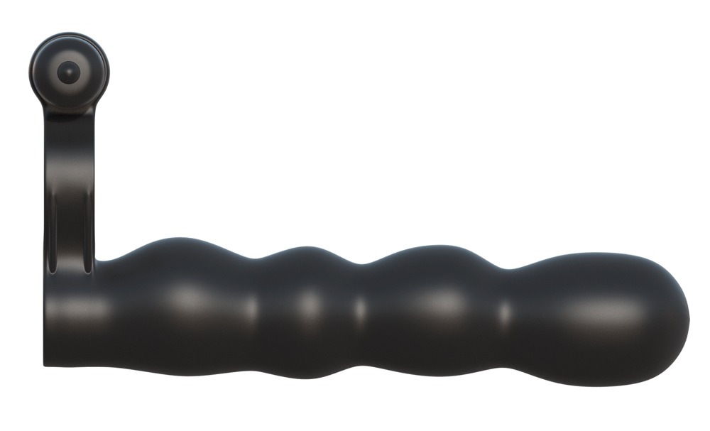 FCR Posable Partner Dublu Pen Inel pentru Penis cu Dildo și Vibrații - imagine 3