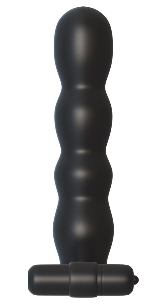 FCR Posable Partner Dublu Pen Inel pentru Penis cu Dildo și Vibrații - imagine 4