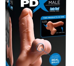 PDX Male Reach Around Masturbator Tip Manșon Realist