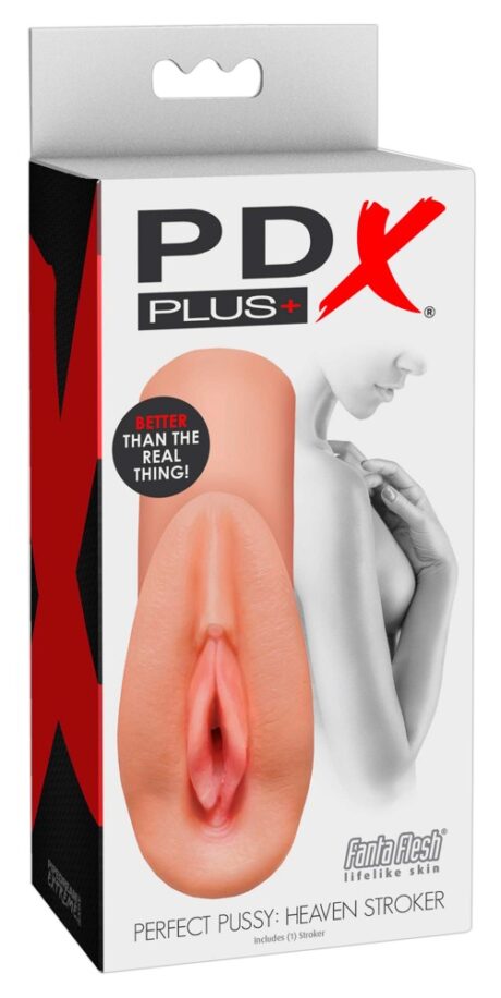 PDX Plus Pussy Pounder Heaven Masturbator tip manșon realist cu presiune reglabilă