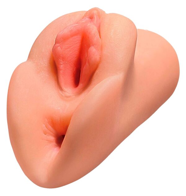 PDX Plus PP Masturbator tip manșon dublu cu vagin și anus realist - imagine 2