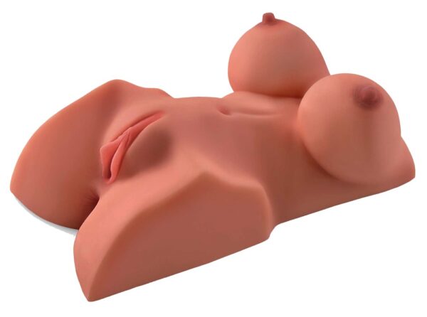 Torso masturbator realist cu sâni DD, vagin și anus - imagine 6