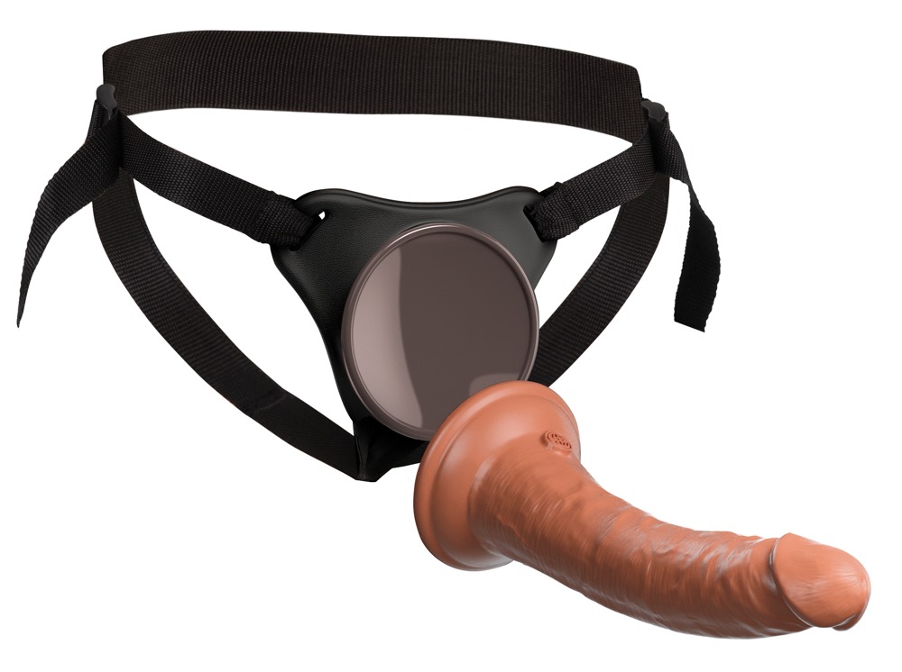 KCE Comfy Body Dock Strap-On Harness Ham cu Placă Căptușită - imagine 8
