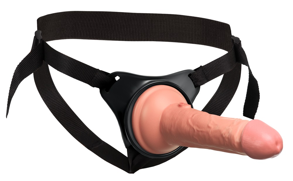 KCE Beginner King Cock Elite Set Strap-On cu Dildo Realist - imagine 6