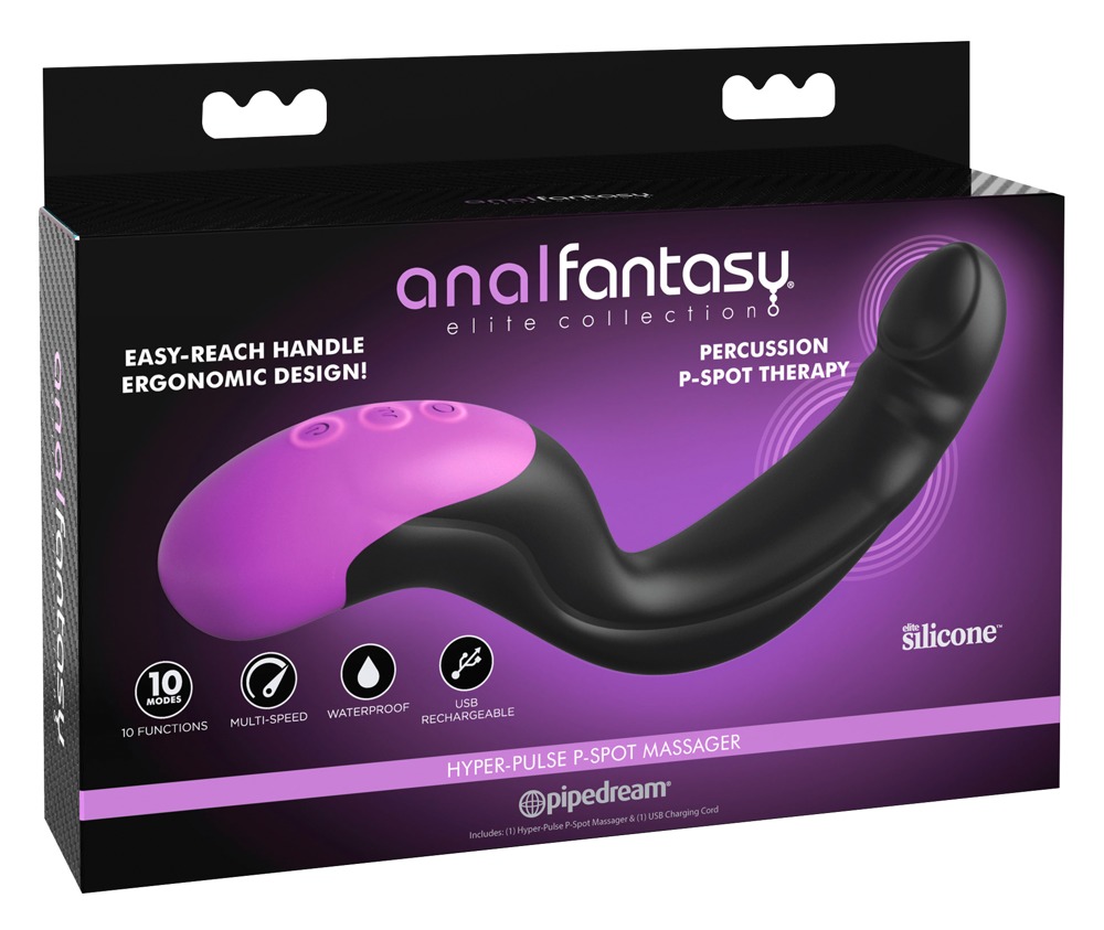 AFE Hyper Pulse P-Spot Massager Vibrator Anal cu Vibrații și Pulsări