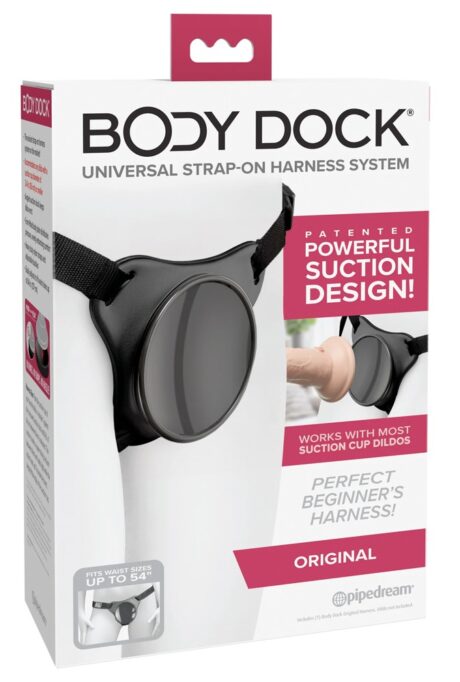 Body Dock Original Ham Strap-On Reglabil pentru Dildo cu Ventuză