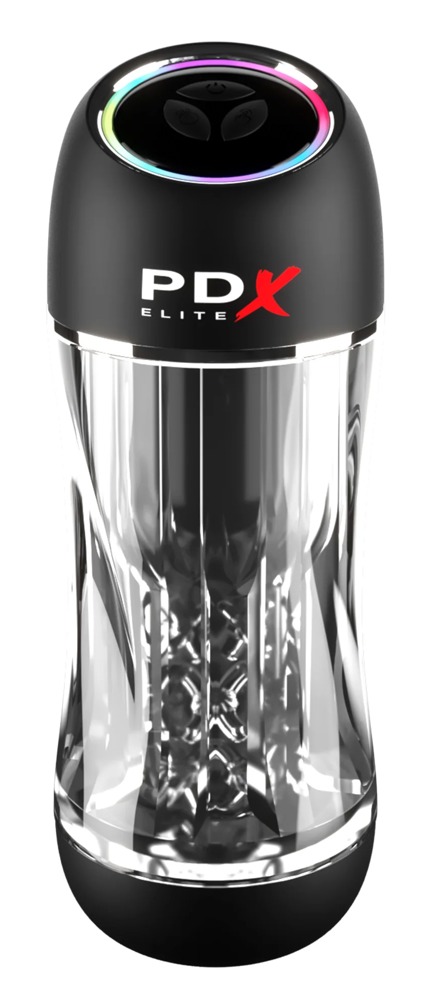 PDX Elite ViewTube Pro Masturbator Automat cu Sucțiune și Vibrații - imagine 2
