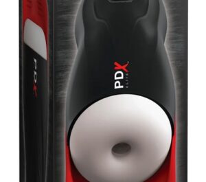 PDX Elite Fap-O-Matic Pro Masturbator cu Sucțiune Vibrații și Stimulator