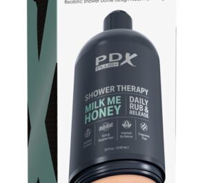 PDXP Shower Milk Me Honey Light Masturbator Discret cu Vacuum și Ventuză