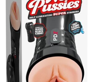 PDXE Wet Pussies Super Luscious Lips Masturbator Vaginal cu Material Fanta Flesh