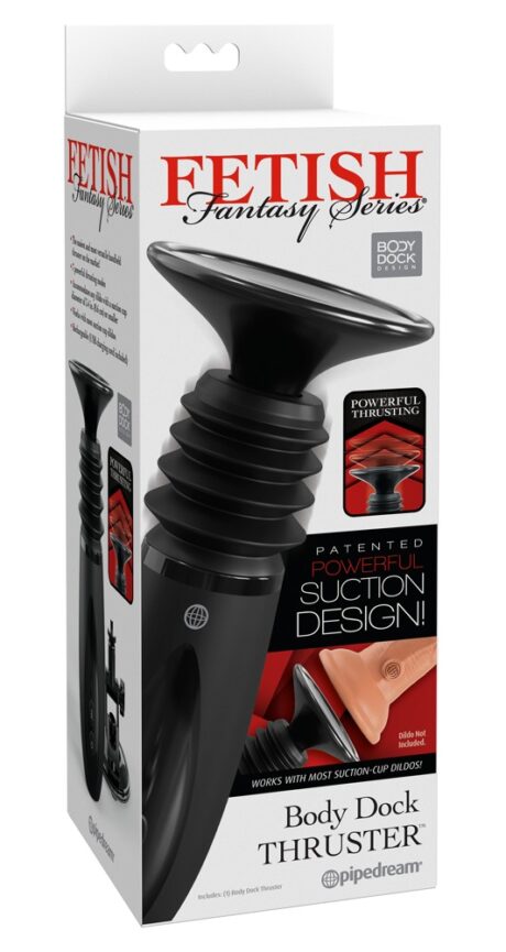 FFS Body Dock Handheld Thruster pentru Dildo cu 7 Viteze și Suport de Perete