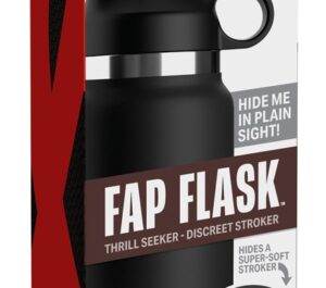 PDX FapFlask Thrill Seeker Masturbator Discret cu Aspirație și Manșon Fanta Flesh