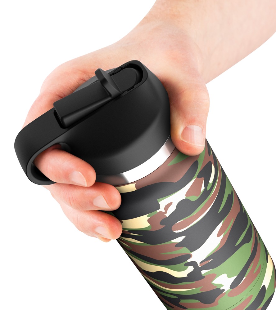 PDX FapFlask Happy Camper Fros Masturbator Discret cu Efect de Sucțiune - imagine 4