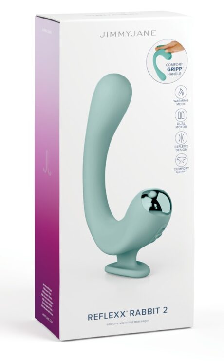 Vibrator Rabbit JimmyJane Reflexx Rabbit 2 cu Încălzire