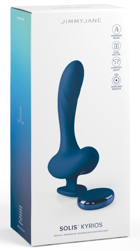 Stimulator pentru Prostată JimmyJane Solis Kyrios cu Încălzire și Telecomandă