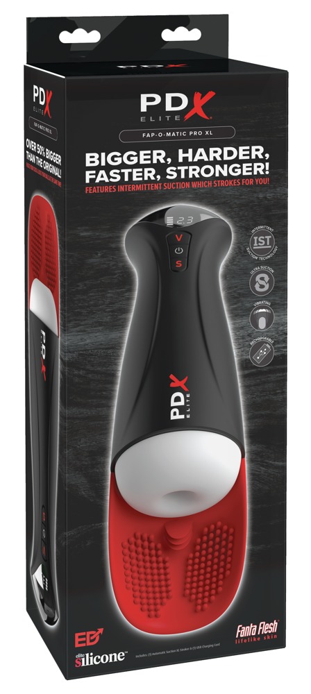 Masturbator Automat PDX Elite Fap-O-Matic Pro XL Alb