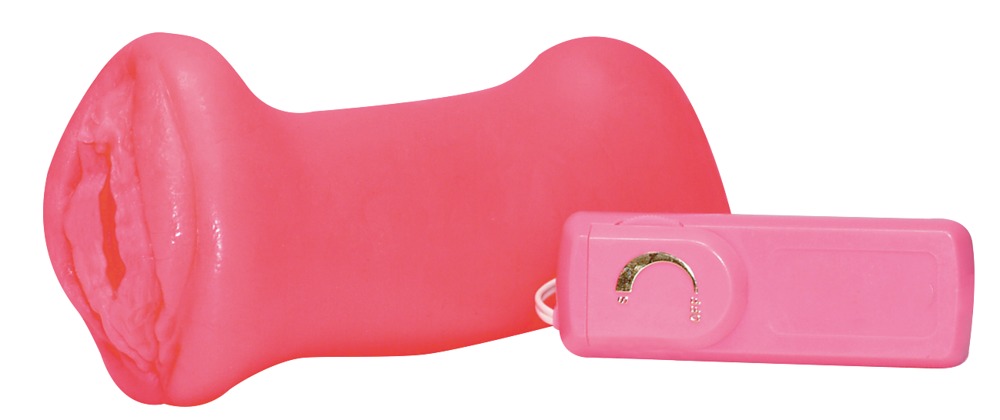 Masturbator Pussy 17,5 cm cu Vibrații Reglabile - imagine 3