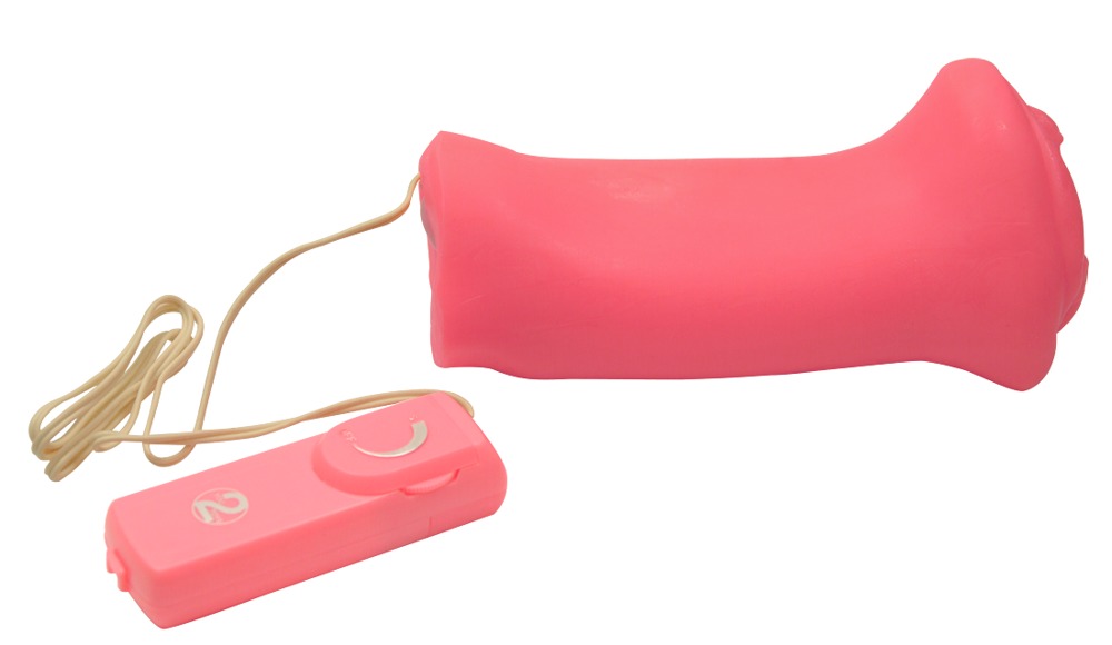 Masturbator Pussy 17,5 cm cu Vibrații Reglabile - imagine 4