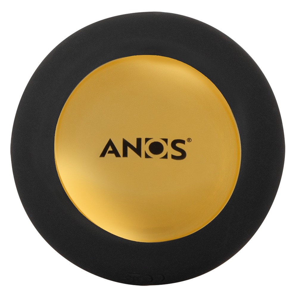 ANOS Rotating Beads Dop Anal Texturat cu Rotație Vibrații și Telecomandă - imagine 4