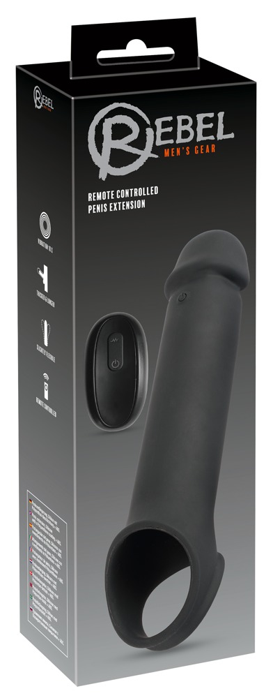 Rebel RC Extensie pentru Penis Vibrantă cu Telecomandă