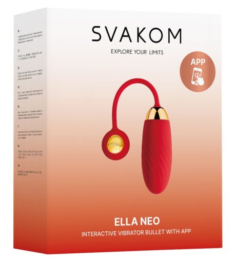 Ella Neo – Vibrator cu Telecomandă prin Aplicație și Vibrații Interactive