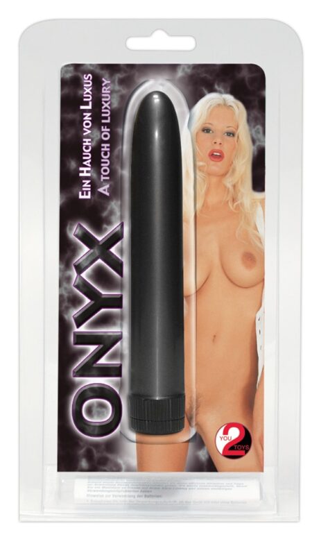 Vibrator Onyx cu Intensitate Reglabilă – Gri Antracit