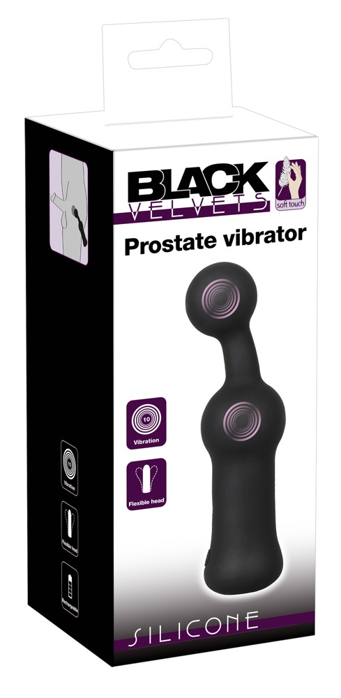 Vibrator pentru Prostată Black Velvets – 10 Moduri de Vibrație