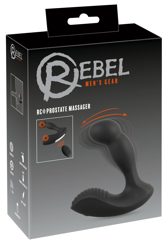 Rebel RC Stimulator de Prostată cu Vibrații și Mișcare de Nodomare