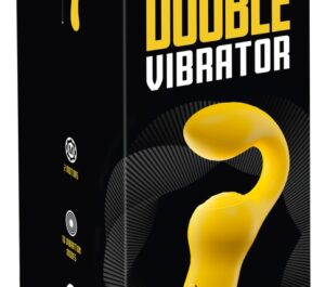 Your New Favorite Special Vibrator cu Dublă Stimulare, 10 Moduri, Galben