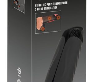 Rebel Vibrant Penis Trainer Masturbator cu 3 Zone și Vibrații