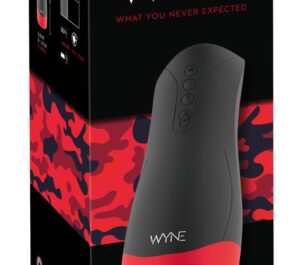 Masturbator WYNE 01 cu încălzire, vibrații și aspirație