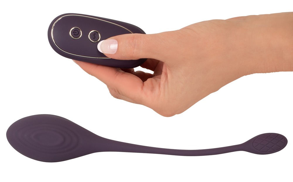 Vaginal Trainers Love Egg Vibro-Bilă RC cu 10 Moduri de Vibrații - imagine 4