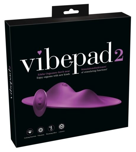 VibraPad 2 cu Încălzire, Funcție Licking și Telecomandă
