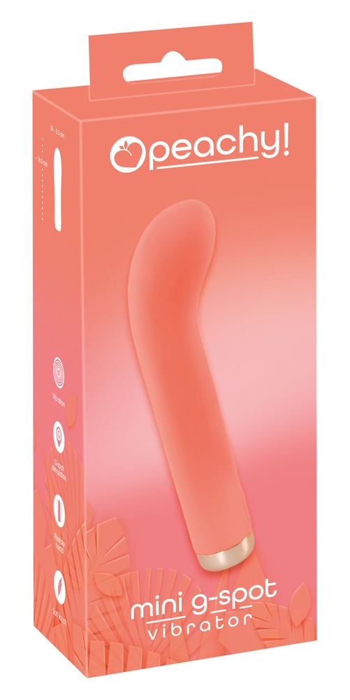 Peachy Mini G-Spot Vibrator cu 10 Moduri de Vibrații