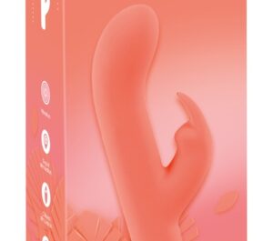 Mini Vibrator Rabbit Peachy pentru Punct G și Clitoris