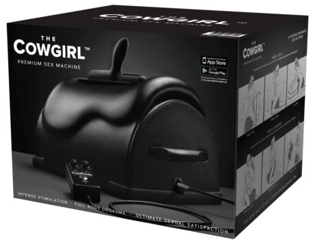 Scaun erotic cu vibrații și rotație reîncărcabil Premium