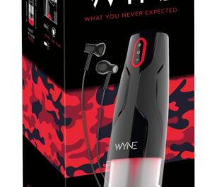 WYNE Masturbator 05 Rotativ cu Thrusting Vibrații și Sunete 28,8 cm