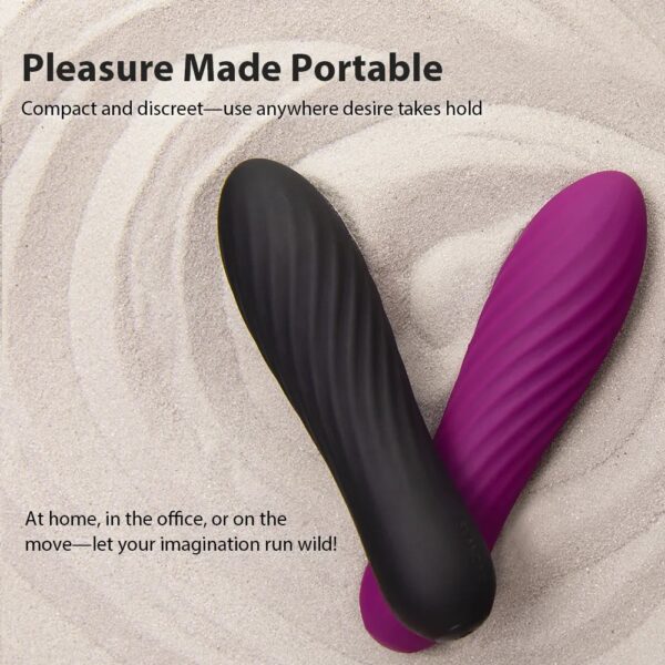 Mini vibrator reîncărcabil Tulip - imagine 5
