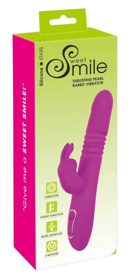 Vibrator Sweet Smile Thrusting Pearl Rabbit