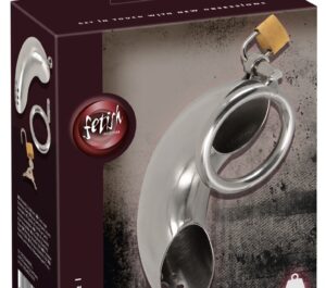 Cușcă pentru Penis I Chastity Cage Short din Oțel Inoxidabil cu Lacăt