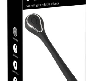Penisplug Vibrant Bendable Dilatator Uretral Vibrator Reîncărcabil